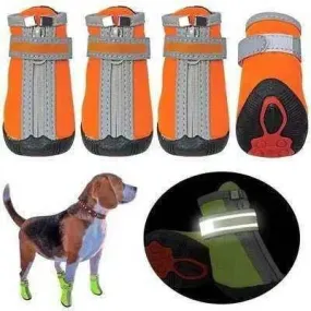 Reflective Winter Dog Boots for Stylish & Safe Pups